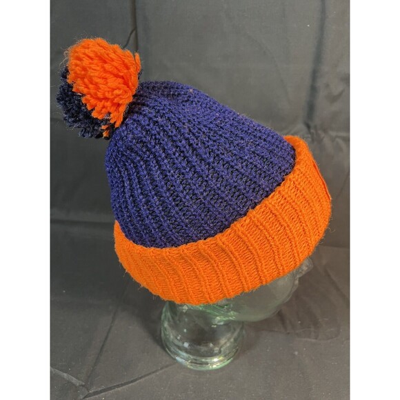 Chicago Bears NFL Vintage Sock Hat Beanie Tobagan with ball‎ - Picture 4 of 7